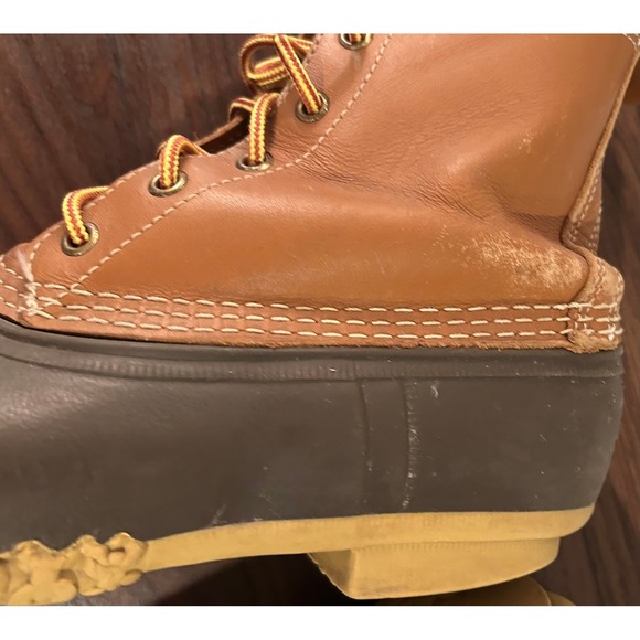 LL Bean Boots Brown Leather Waterproof Bean Boots Womens Size 9.5/10? See Pics - Picture 5 of 16
